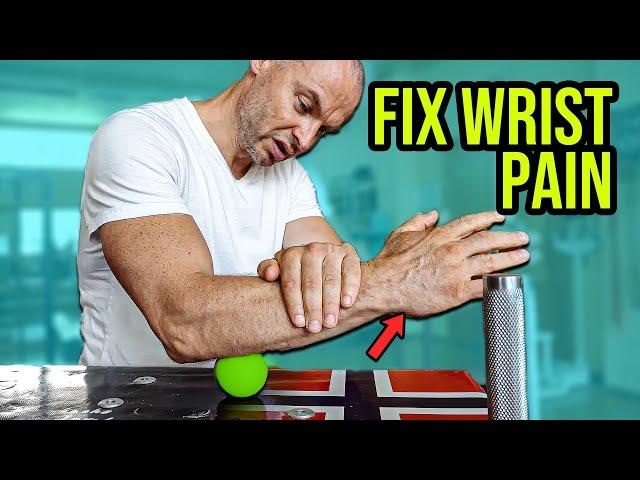 ULNAR WRIST PAIN TREATMENT IN 5 EXERCISES
