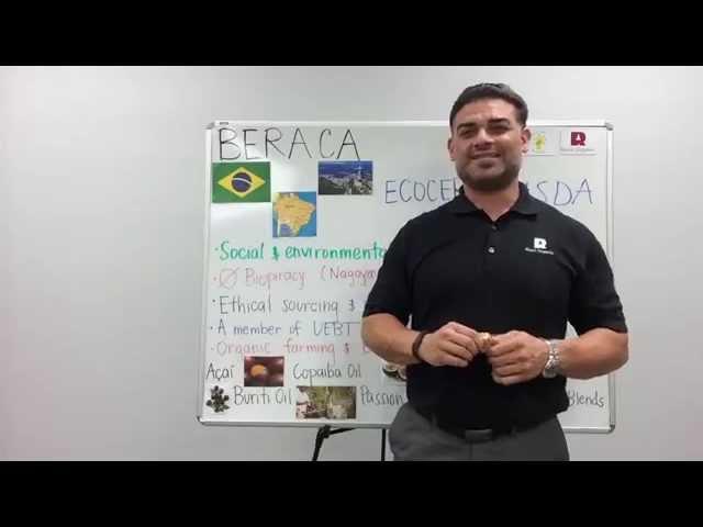 Beraca featured in the Ross whiteboard video series