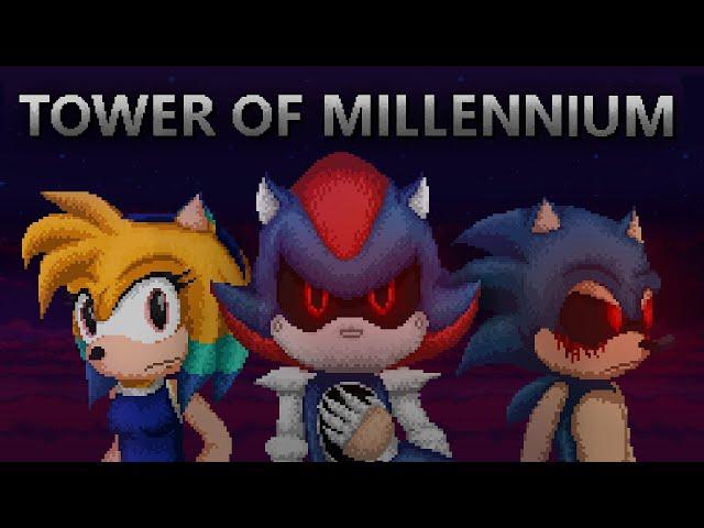 Full Tower Story as All Characters!!! | Sonic.exe Tower of millennium (All Parts)