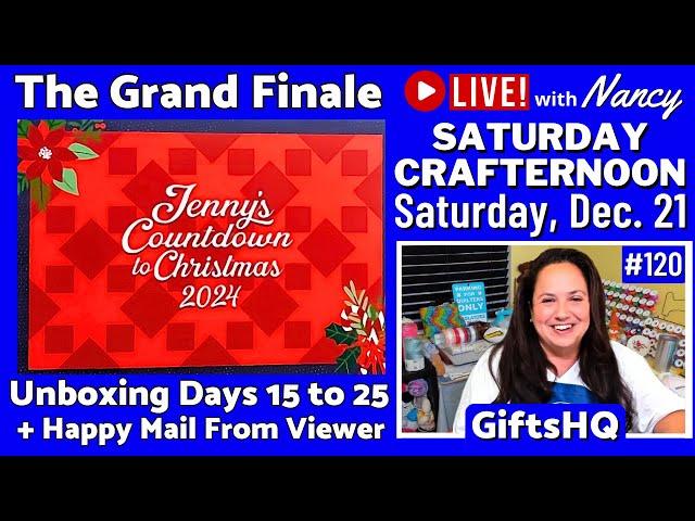 Days 15-25 REVEALED! Missouri Star Christmas Advent Box 2024 FINALE! - Saturday CrafterNoon #120