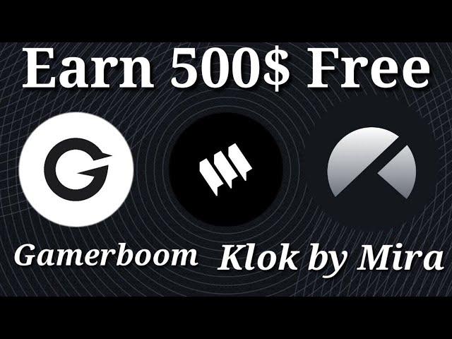 GamerBoom BinanceLabs Project & Klok AIrdrop Backed By Mira Network