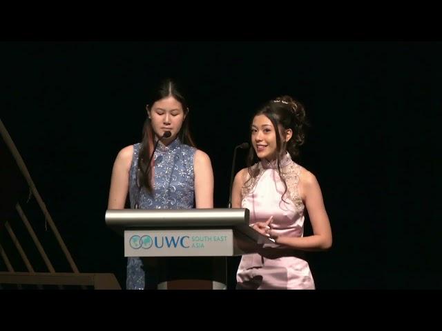 2024 UWCSEA East Graduation Address from students Helena Teh and Viveca Roske