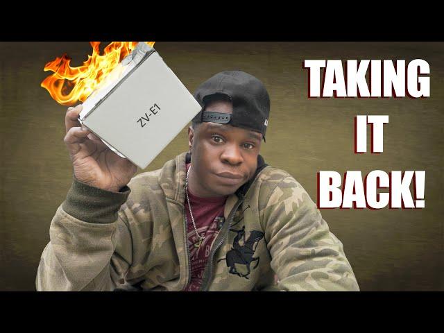 Why I IMMEDIATELY Returned The Sony ZV-E1! A REAL Honest Review! Watch Before You BUY!