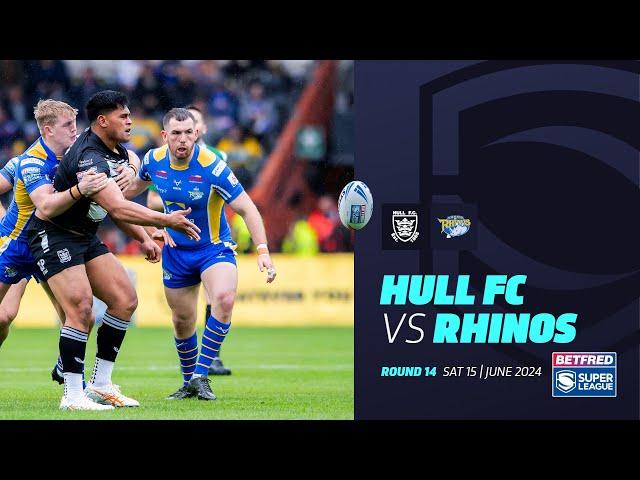 Highlights | Hull FC v Leeds Rhinos | 2024 Betfred Super League, Round 14