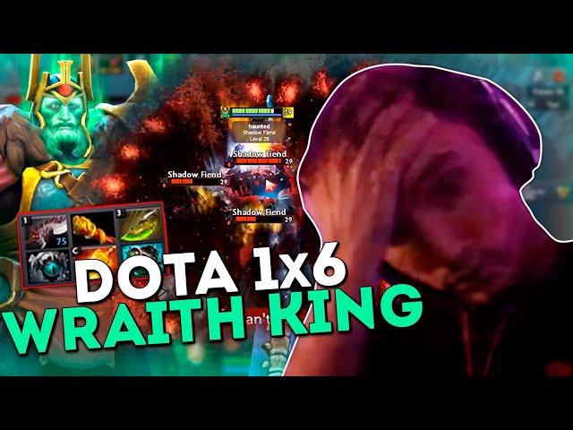 Серега Пират против СФа на WK / DOTA 1x6 / Wraith King