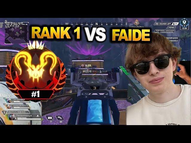 Faide vs Rank 1 in rank: FAIDE ROAD TO RANK 1!!