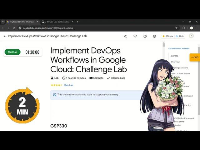 Implement DevOps Workflows in Google Cloud: Challenge Lab | #qwiklabs | #GSP330