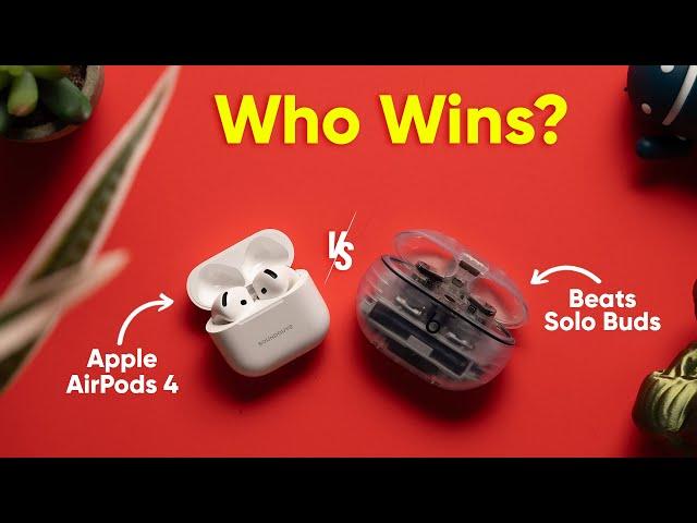 Apple AirPods 4 vs Beats Solo Buds: Cheap AirPods KILLER?