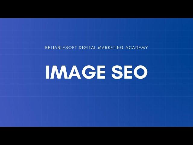 Image SEO Optimization (Including Alt Text)