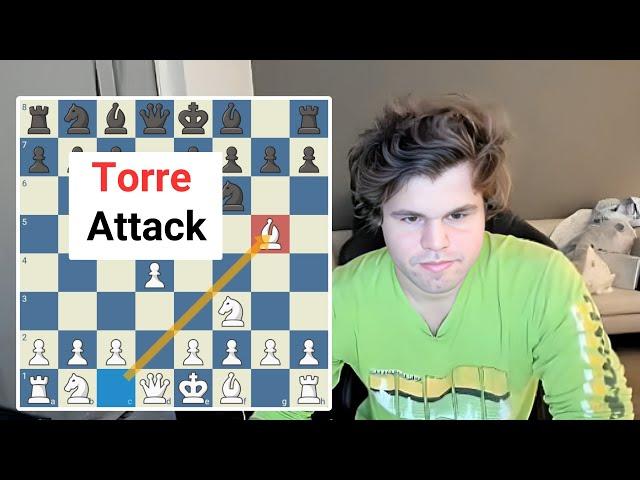 How to Play the Torre Attack Like Magnus Carlsen!