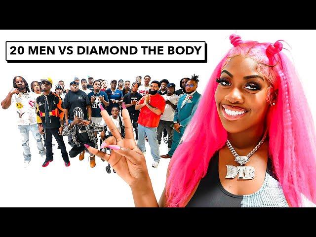 20 MEN VS 1 REALITY STAR: DIAMOND THE BODY