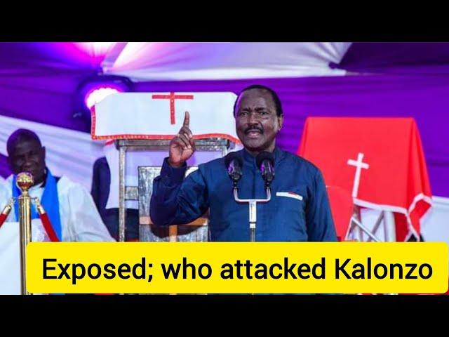 FINALLY EXPOSED, THE GOONS WHO ATTACKED KALONZO MUSYOKA HAVE BEEN KNOWN