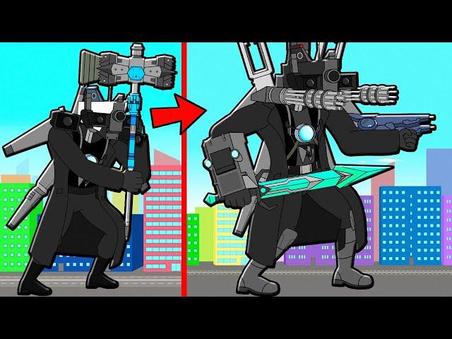 TITAN CAMERAMAN 2.0 GOT UPGRADE 3.0! Skibidi Toilets Cartoon Animation