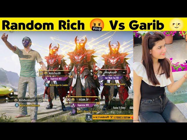 Random 3 rich  players And I im level 1 Noob prank 50RP MAX & MYTHIC OUTFITS #57