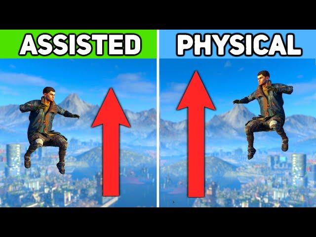 Dying Light 2 Assisted vs NEW Physical Parkour: Differences and which one you should pick Update