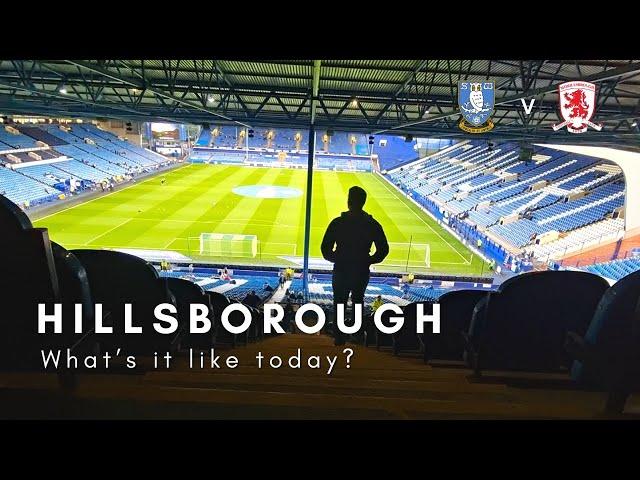 Visiting the FAMOUS HILLSBOROUGH Stadium | Sheffield Wednesday Matchday on the KOP