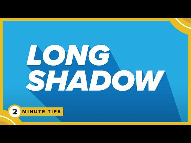 Create Easy Long Shadows | Adobe Illustrator Tutorial