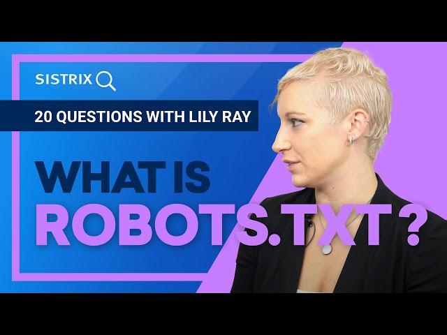 What is robots.txt and what is it used for?