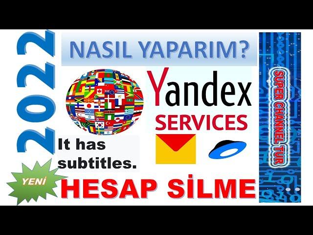 Delete Yandex E-Mail, Yandex Passport, Yandex Disk, account permanently! (2022 New)