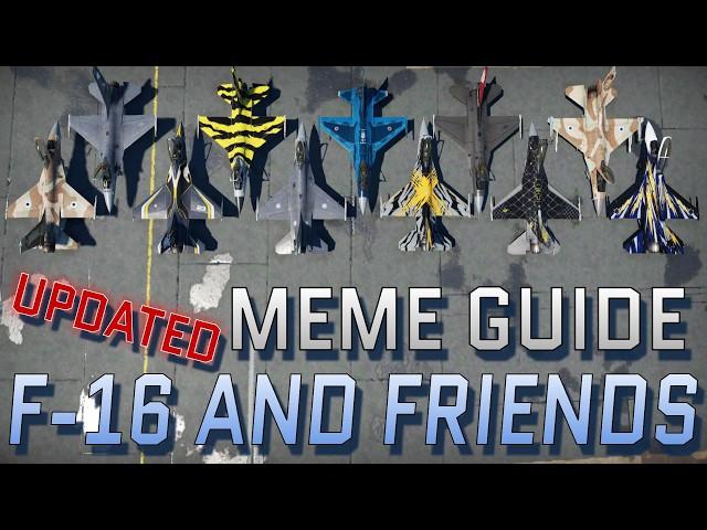 Meme Guide: F-16 and Friends - RELOADED