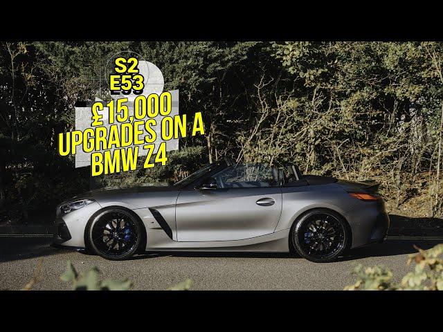 £15,000 AC Schnitzer upgrades on BMW Z4 M40i.        S2 E53 #motech #acshnitzer #z4m40i