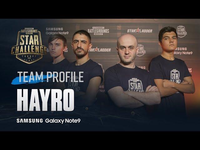 Hayro - Team profile | PUBG MOBILE STAR CHALLENGE – EUROPE FINAL