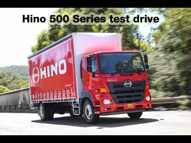 Test Driving Hino 500 Series Wide Cab
