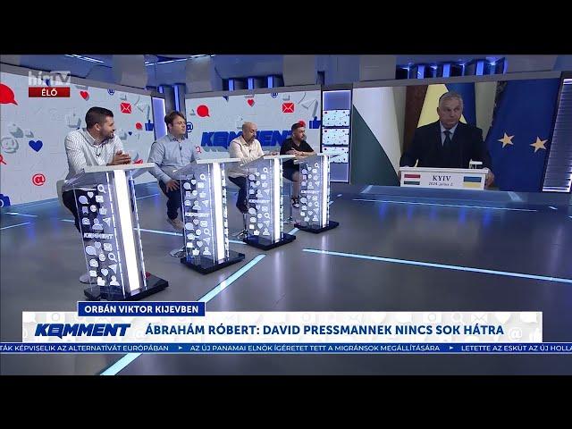 KOMMENT - Orbán Viktor azonnali tűzszünetet javasolt Zelenszkijnek Kijevben (2024-07-02) - HÍR TV