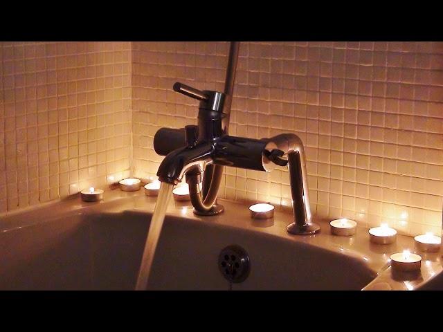 Bath Filling With "Swooshing" - 2 Hours - For ASMR / Relaxation / Sleep Sounds