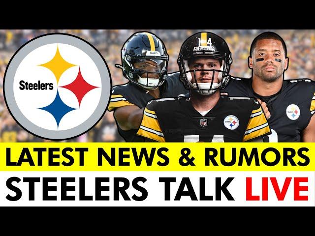 Steelers Talk LIVE: Latest Steelers News & Rumors Ft. Russell Wilson, Justin Fields & Sam Darnold