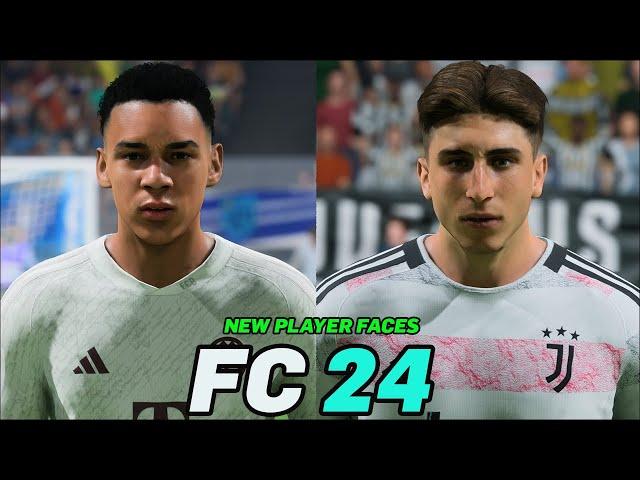 FC 24 | ALL NEW PLAYER FACES