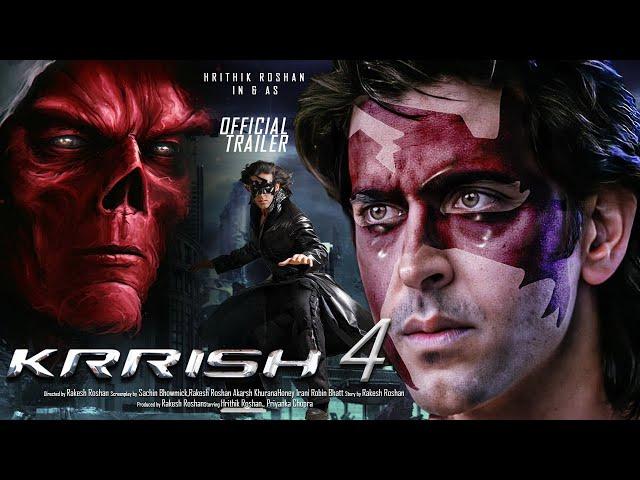 Krrish 4 | Official Concept Trailer | Hrithik Roshan | NoraFatehi | Priyanka Chopra | Rakesh Roshan