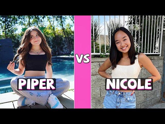 Piper Rockelle Vs Nicole Laeno TikTok Dance Battle