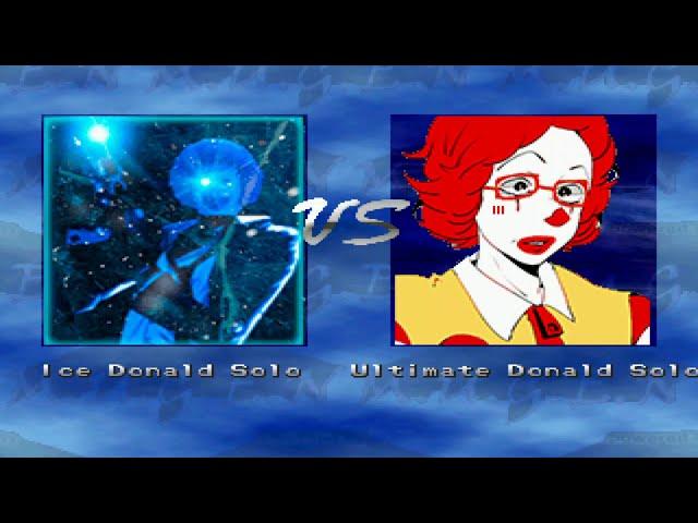 ADC MUGEN #63: Ice Donald Solo (1p, 10p, 9p, 11p) VS Ultimate Donald Solo (1p, 9p, 11p, 12p)