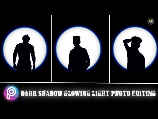 Dark Shadow | Glowing light | Photo Editing | picsart | @ajayedits..