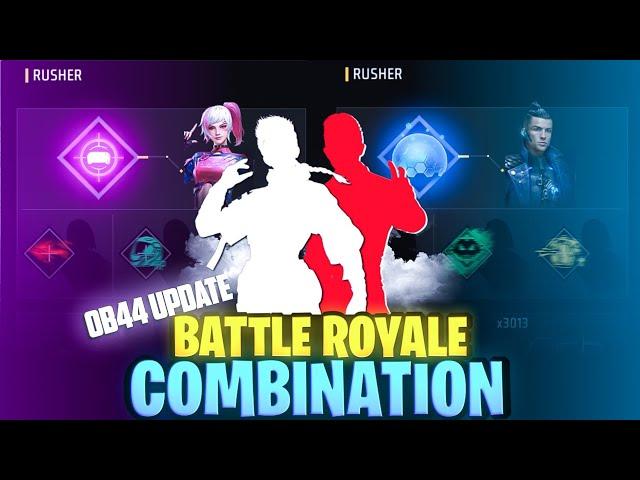 NEW ( FULL MAP ) CHARACTER SKILL COMBINATION // BEST RUSHER And SURVIVOR COMBINATION ( After OB44 )