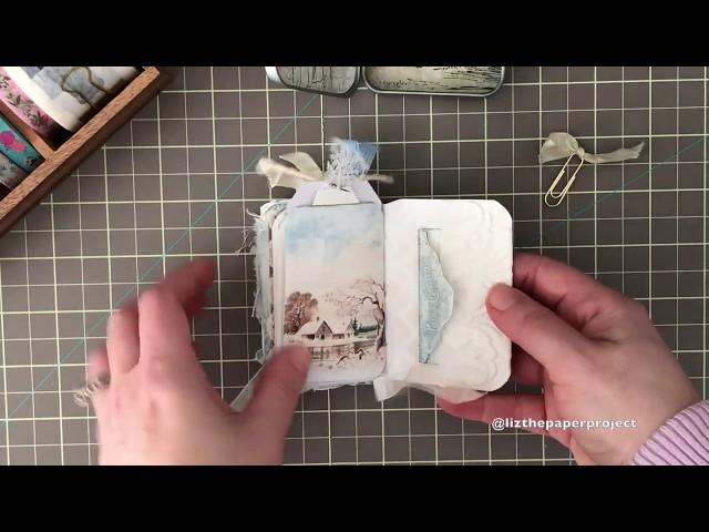 Micro Mini Junk Journal - ARTYmaze DT - Liz The Paper Project