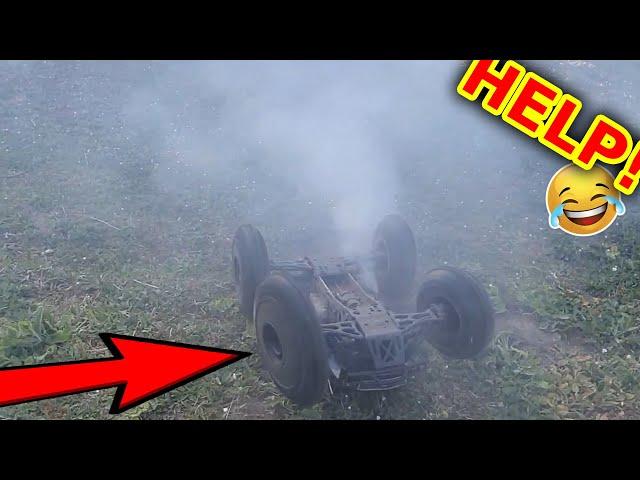 SAVAGE RC Car Runaway - don't laugh!