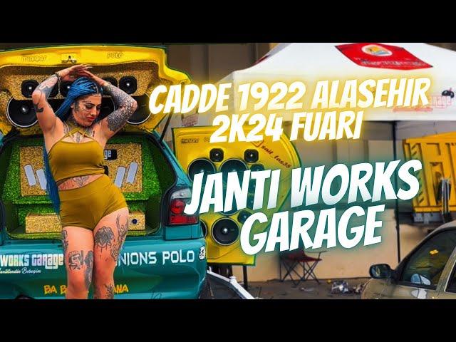 JANTİ WORKS - RAPERİN YILMAZ - CADDE 1922 ALAŞEHİR FUARI 2024 - HD VİDEO