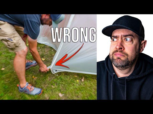 6 mistakes EVERY new tent camper makes setting up