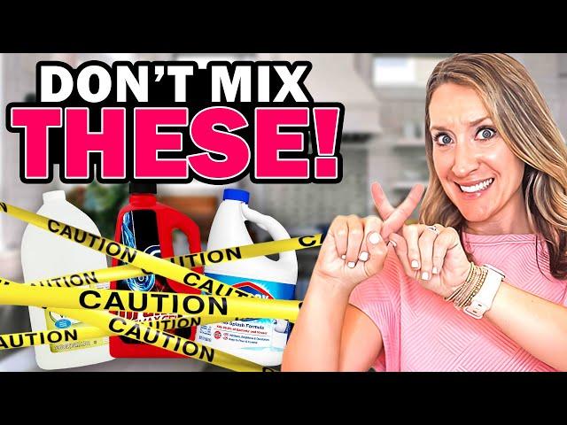 Don’t Do This! Cleaning Products You Never Want to Mix.