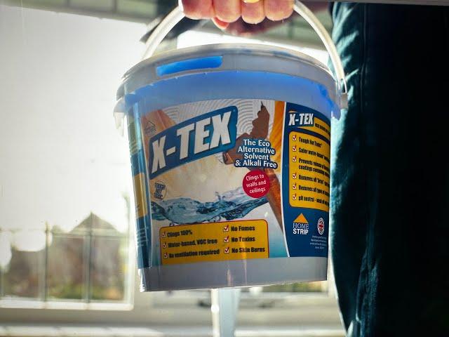 X Tex Textured Coatings remover in Action