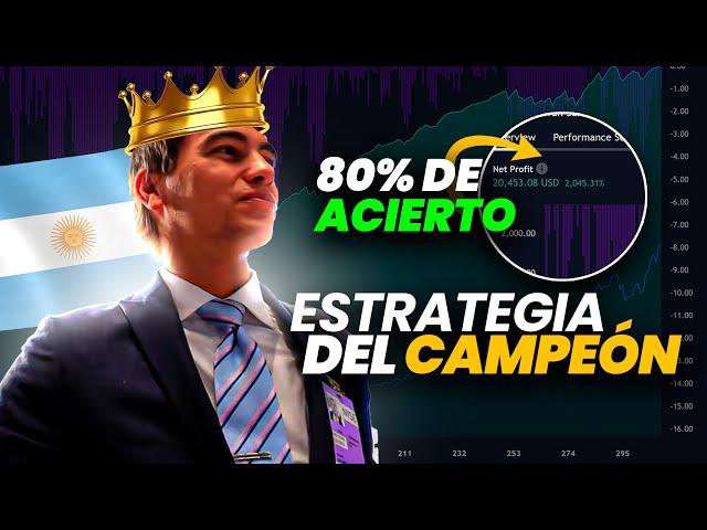 USÁ LA ESTRATEGIA DEL CAMPEON MUNDIAL DE TRADING!