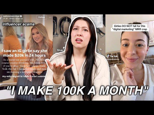 Influencers are LYING about Side Hustles! "$100K a month?"