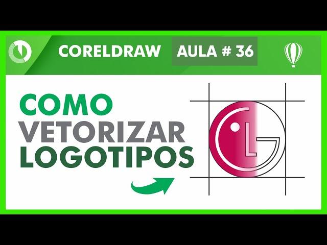 Como refazer um logotipo no corel draw