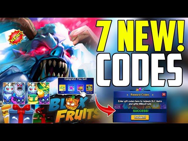 ️XMAS UPDATE!!️ BLOX FRUITS CODES 2024 - CODES FOR BLOX FRUITS - BLOX FRUITS