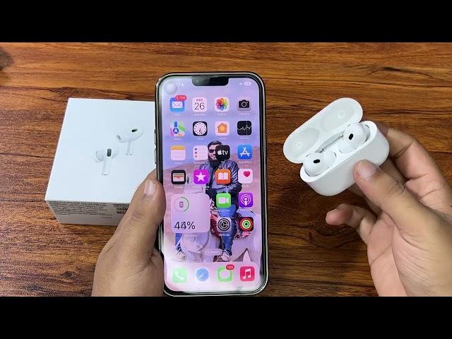 AirPods Pro 2 Titanium | Tech Hunk’s Special| Same As Original | IOS 16 Updated | Apple Verification