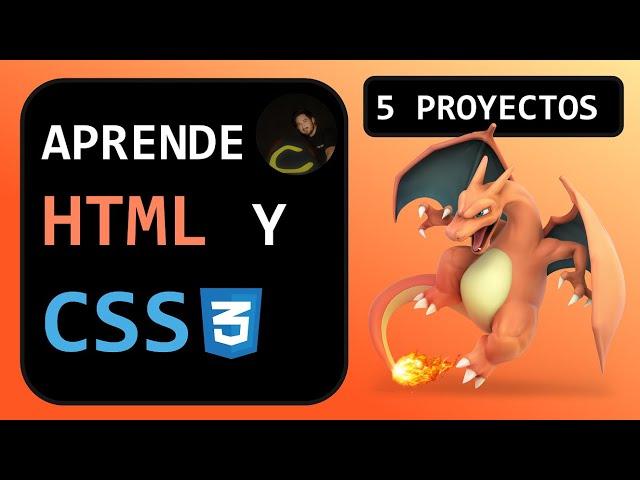 Aprende html y css! con 5 proyectos incluidos