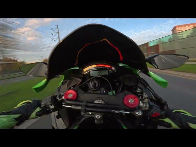 NAUKA JAZDY NA LITRZE - ZX10R IDZIE TO? 4k Pure Sound