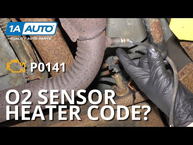 Check Engine Light? O2 Sensor Heater Circuit Malfunction - Code P0141